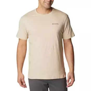 Barton Springs Columbia Мужская футболка, цвет Marrn claro