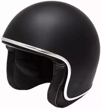 Шлем Baruffaldi Zar Vintage 2.0 Aluminium, черный
