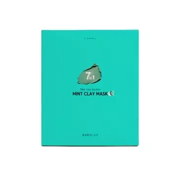 BARULAB 7 в 1 Маска с мятной глиной Total Solution 5шт