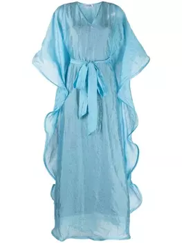 Baruni платье макси Begonia, синий