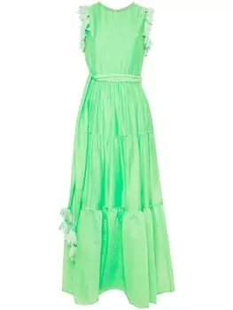 Baruni платье макси Serenity, зеленый