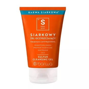 Barwa, Очищающий гель с серой, 120 мл
