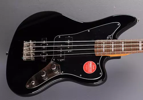 Бас-гитара Classic Vibe Jaguar - черный Squier Vibe Jaguar Bass - Black