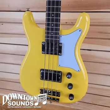 Бас-гитара Epiphone Newport — желтый закат NEWPORT BASS - SUNSET YELLOW
