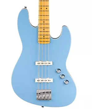 Бас-гитара Fender Aerodyne Special Jazz Bass, накладка на гриф из клена, цвет Калифорния синий