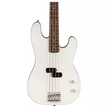 Бас-гитара Fender Aerodyne Special Precision Bass, ярко-белый с сумкой Deluxe Gig Bag