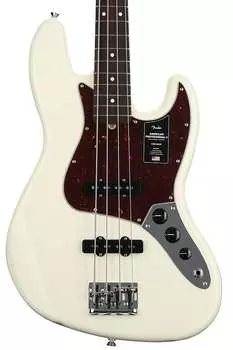 Бас-гитара Fender American Professional II Jazz Bass — олимпийский белый с палисандровой накладкой 0193970705