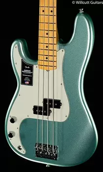 Бас-гитара Fender American Professional II Precision Bass Mystic Surf Green для левой руки — US20087357-8.92 lbs