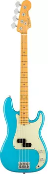 Бас-гитара Fender American Professional II Precision Bass — синий Майами с кленовым удавом 019-3932-719