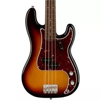 Бас-гитара Fender American Vintage II 1960 Precision, накладка на гриф из палисандра — 3 цвета Sunburst Fender American II Precision Bass, Rosewood Fingerboard -