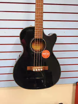 Бас-гитара Fender CB-60SCE черный CB-60SCE Acoustic Bass