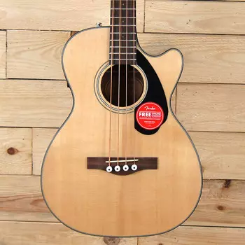 Бас-гитара Fender CB-60SCE, накладка на гриф Laurel, натуральный цвет 0970183021