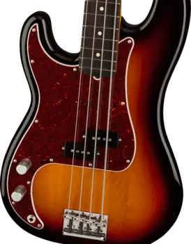 Бас-гитара Fender для левшей American Professional II Precision Bass в трехцветном исполнении Sunburst American Professional II P Bass Left-Handed