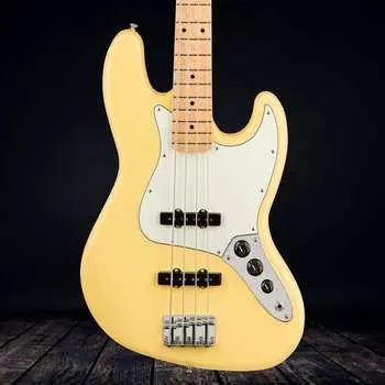 Бас-гитара Fender Player Jazz Bass, кленовый гриф, кремовый