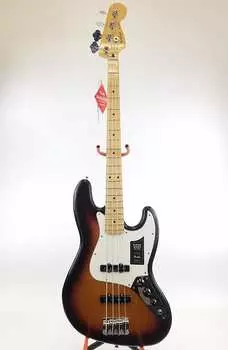 Бас-гитара Fender Player Jazz Bass с кленовой накладкой грифа 2022, 3 цвета Sunburst Player Jazz Bass with Maple Fretboard