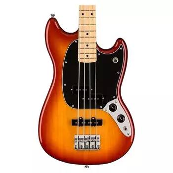 Бас-гитара Fender Player Mustang Bass PJ, кленовый гриф, Sienna Sunburst