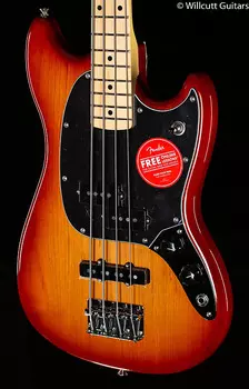 Бас-гитара Fender Player Mustang Bass PJ Maple Fingerboard Sienna Sunburst (755)