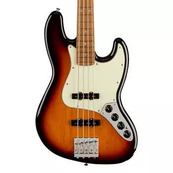 Бас-гитара Fender Player Plus Jazz Bass с грифом Pau Ferro, 3 цвета Sunburst Player Plus Jazz Bass with Pau Ferro Fretboard