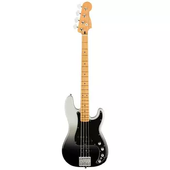 Бас-гитара Fender Player Plus Precision Bass, Silver Smoke с сумкой Deluxe Gig Bag