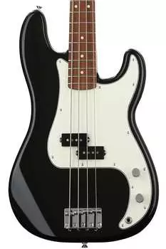 Бас-гитара Fender Player Precision Bass — черная с накладкой Pau Ferro 0149803506