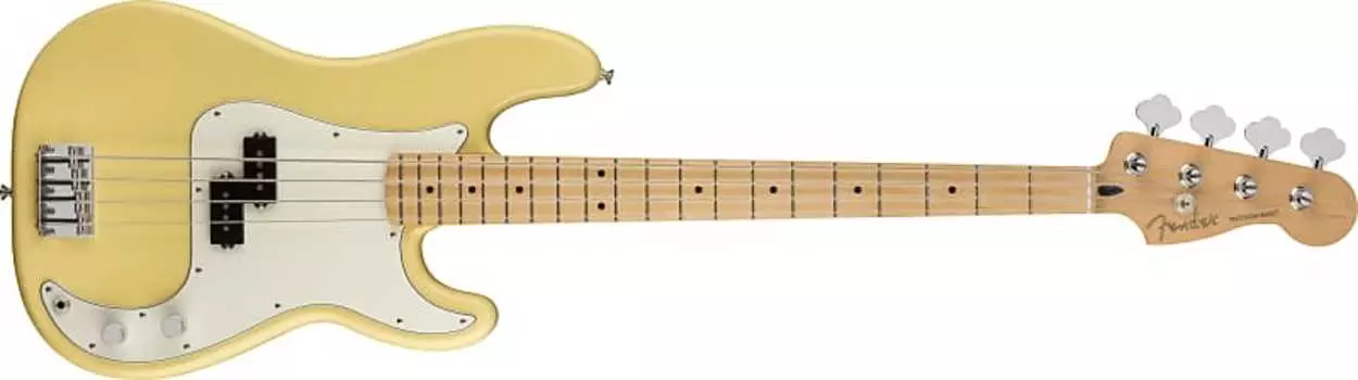 Бас-гитара Fender Player Precision Bass — кленовый гриф — сливочный крем