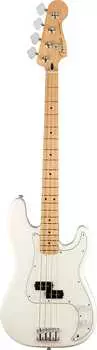 Бас-гитара Fender Player Precision Bass Polar White с кленовой накладкой