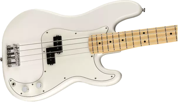 Бас-гитара Fender Player Precision Bass — полярно-белый с кленовой накладкой на гриф 0149802515