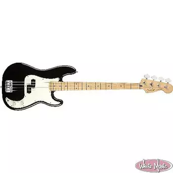 Бас-гитара Fender Player Precision с черным кленовым грифом Player Precision Bass with Maple Fretboard