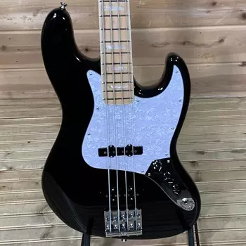 Бас-гитара Fender USA Geddy Lee Jazz Bass — черный U.S.A. Geddy Lee Jazz Bass - Black
