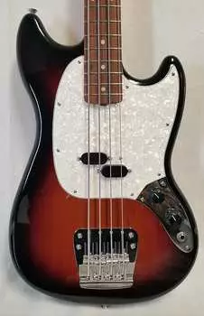 Бас-гитара Fender Vintera '60s Mustang, накладка на гриф Pau Ferro, 3 цвета Sunburst 0149653300