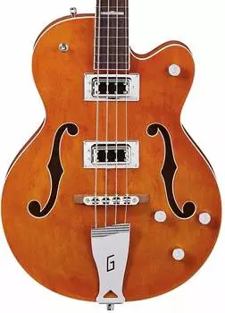 Бас-гитара Gretsch G5440LSB Electromatic с полым корпусом и длинной мензурой - оранжевый G5440LSB Electromatic Hollow Body Long-Scale Bass -