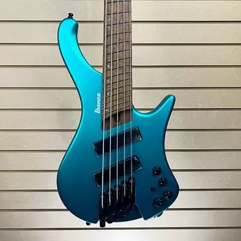 Бас-гитара Ibanez Bass Workshop EHB1005SMS — изумрудно-зеленый матовый металлик с чехлом #347 Bass Workshop EHB1005SMS Bass Guitar