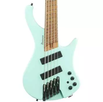 Бас-гитара Ibanez EHB1005MS (с чехлом), матовая морская пена зеленого цвета EHB1005MSSFM