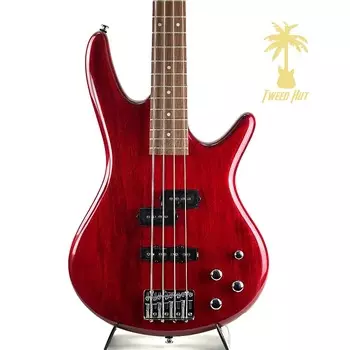 Бас-гитара Ibanez Gio GSR200TR - прозрачная красная Gio GSR200TR Bass Guitar - Transparent Red