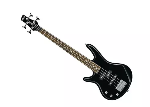 Бас-гитара Ibanez Gio SR miKro с цельным корпусом - Jatoba/Black - GSRM20BKL