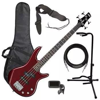 Бас-гитара Ibanez GSRM20 miKro - Root Beer Metallic BASS ESSENTIALS BUNDLE