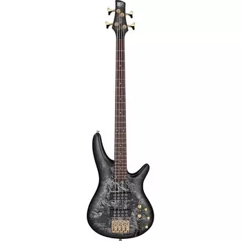 Бас-гитара Ibanez SR300EDX Black Ice Frozen Matte