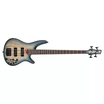 Бас-гитара Ibanez SR600E серии SR, гриф из палисандра, космический синий Starburst Flat SR600E SR