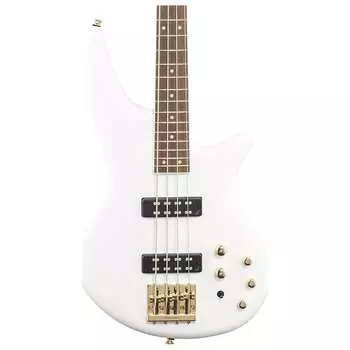Бас-гитара Jackson 2919926576 JS3 IV Spectra, золотая фурнитура, Белоснежка