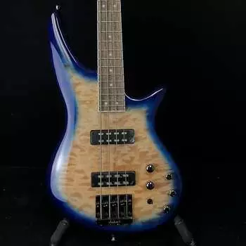 Бас-гитара Jackson JS3Q Spectra Bass Amber Blue Burst
