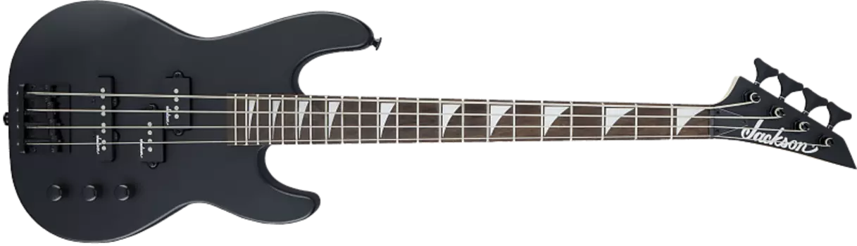Бас-гитара Jackson JS Series Concert Minion JS1X, накладка на гриф Amaranth, Satin Black Sain Black JS Series Concert Bass Minion JS1X, Amaranth Fingerboard, Satin Black
