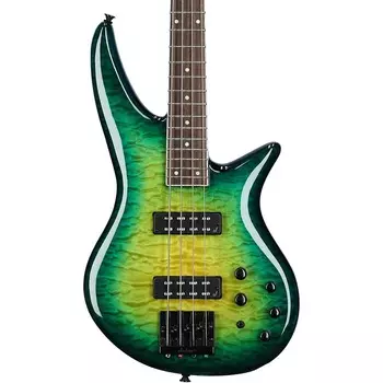 Бас-гитара Jackson X Spectra Bass SBXQ IV, янтарно-синий взрыв 2919904586