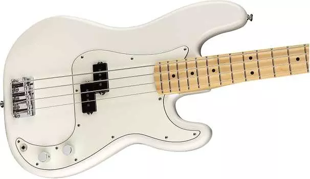 Бас-гитара Player Precision, кленовый гриф, полярно-белый Fender 0149802515