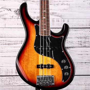 Бас-гитара PRS SE Kestral | Трехцветный солнечный свет Paul Reed Smith SE Kestral Bass Guitar |