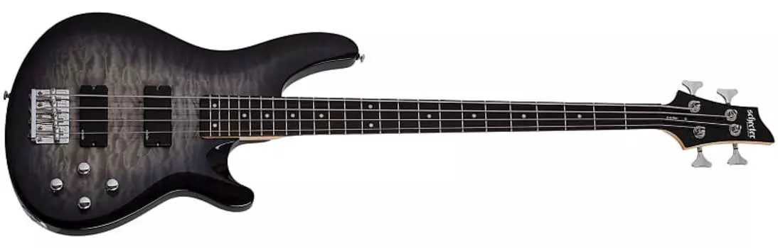 Бас-гитара Schecter 590 C-4 Plus - Charcoal Burst Schecter 590 C-4 Plus Bass Guitar - Charcoal Burst