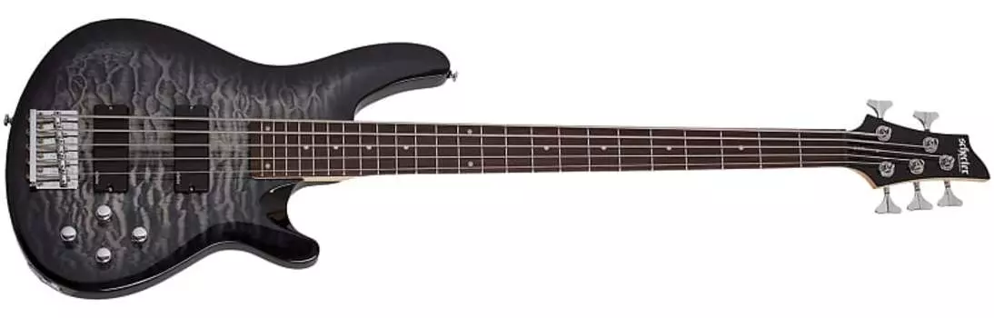 Бас-гитара Schecter 593 C-5 Plus - Charcoal Burst Schecter 593 C-5 Plus Bass Guitar - Charcoal Burst