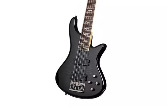Бас-гитара Schecter Stiletto Extreme 5 - See-Thru Black Stiletto Extreme 5 Bass Guitar - See-Thru Black