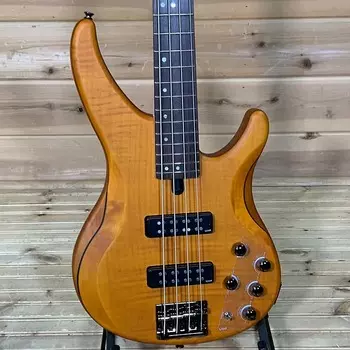 Бас-гитара Yamaha TRBX604FM — матовый янтарный TRBX604FM Bass - Matte Amber