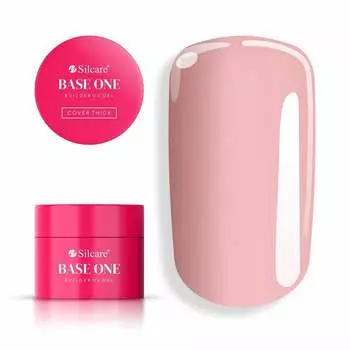 Base One Cover Thick 15g Nail Builder Gel Silcare