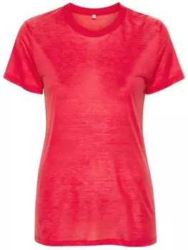 Baserange футболка с вышитым мотивом, красный